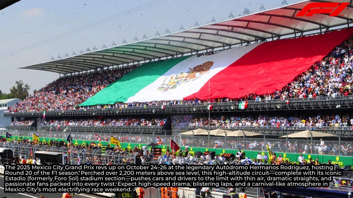 Formula 1 2025 Mexico Race