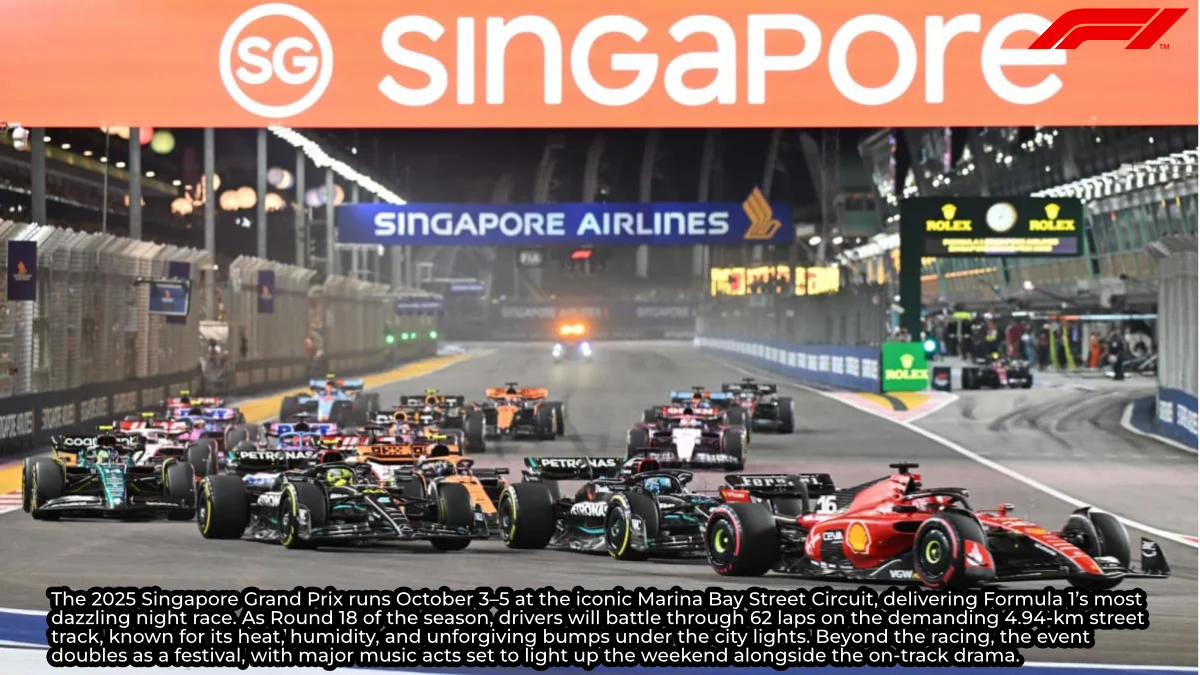 Formula 1 2025 Singapore Race