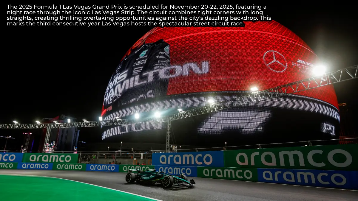 Formula 1 2025 Las Vegas Grand Prix